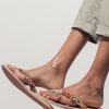 Sandals laidback london | Peak Flat Light Brown Tribal