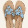 Sandals laidback london | Pemba Lp Leather Sandal Turquoise Maasai