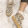 Shoes laidback london | Nyuki Crochet Pull On Ankle Boot Leopard