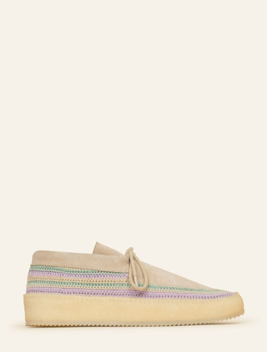 Shoes laidback london | Komo Sand Suede Lilac