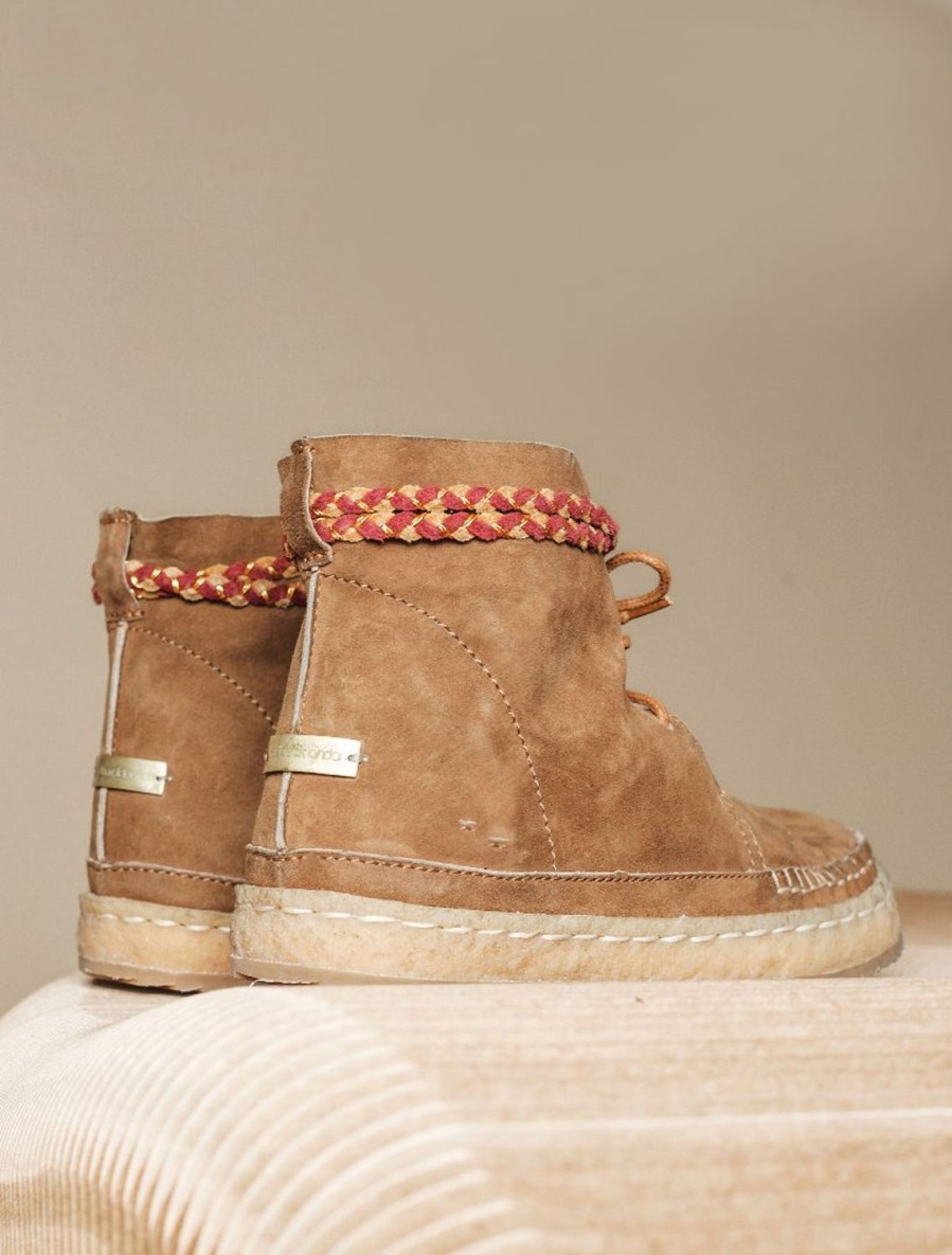 Shoes laidback london | Argo Camel Suede