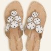 Sandals laidback london | Pemba Lp Leather Sandal White Maasai